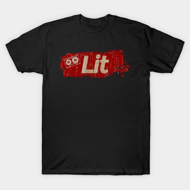 Lit - Splash Vintage T-Shirt by YUSIANGELSISTER